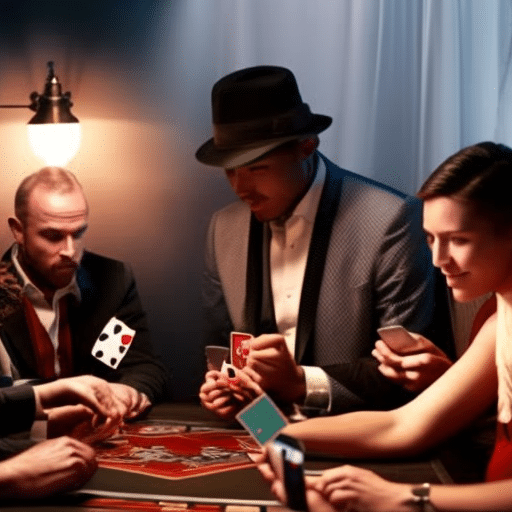 Gambling Social Networks
