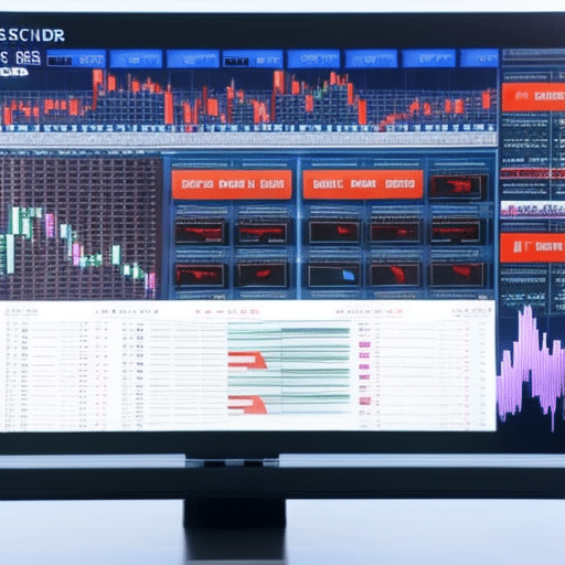 An image depicting a computer screen displaying various Crypto YouTube channels, with thumbnails showcasing charts, analysts discussing market trends, and a viewer eagerly taking notes