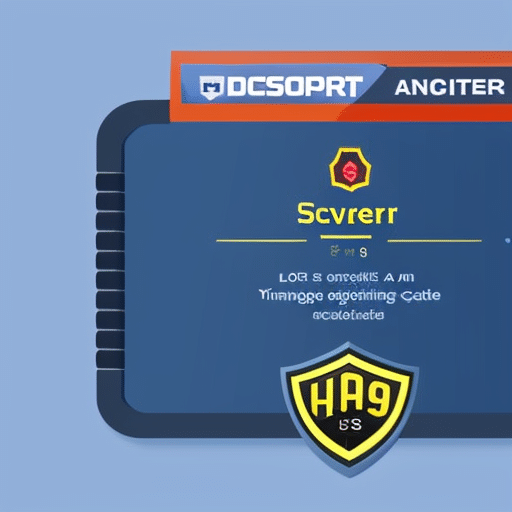 An image depicting a virtual betting discord server with strong security measures: a lock icon on the server banner, two-factor authentication, active moderators monitoring chat, and a shield symbolizing robust encryption