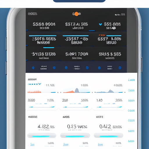 An image showcasing a sleek, minimalist interface of a crypto portfolio tracker, with real-time graphs displaying diverse cryptocurrency investments and a user-friendly navigation system