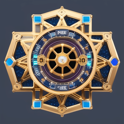 An image showcasing a transparent, decentralized blockchain network interconnecting multiple casino games