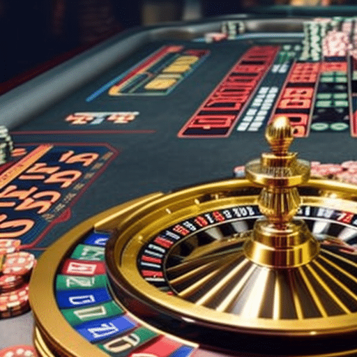 An image capturing the essence of the shocking truth behind online casinos
