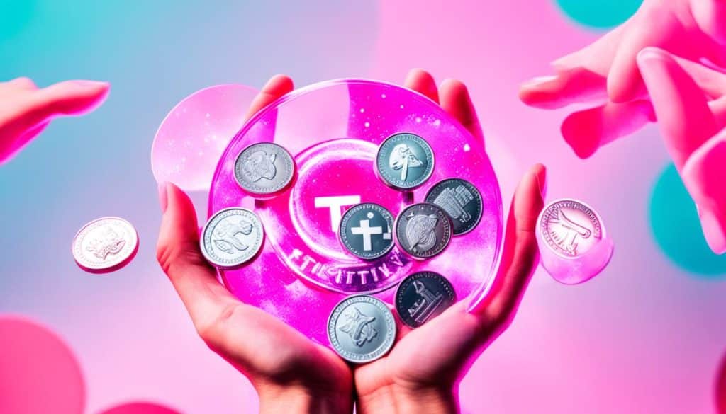 engagement through TikTok coins