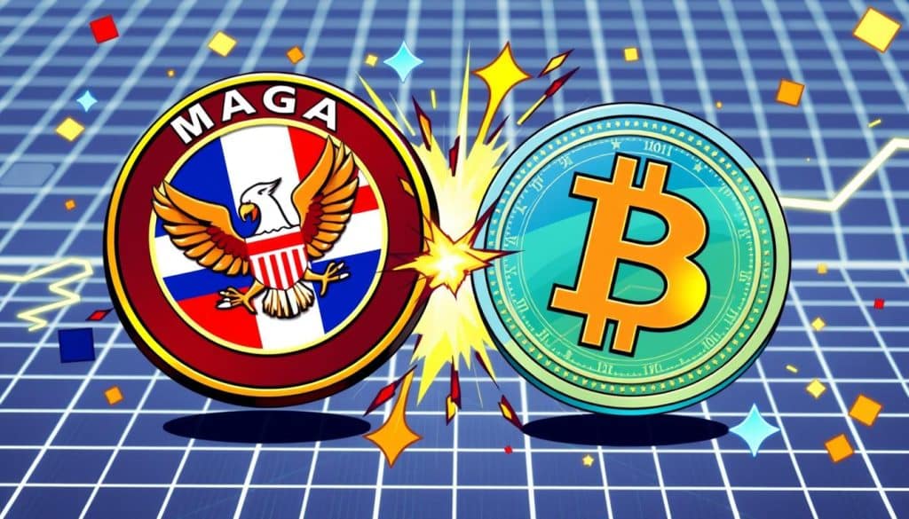 MAGA vs BODEN coins