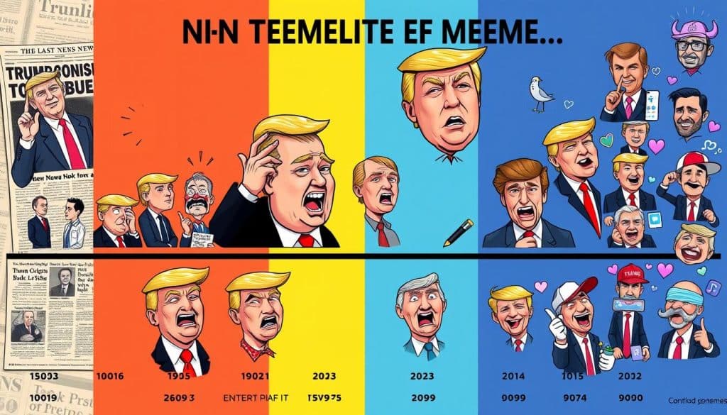 Trump meme evolution