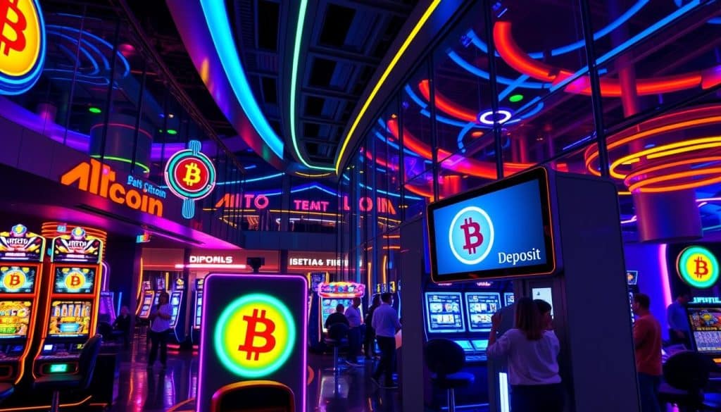 bitcoin casino deposit