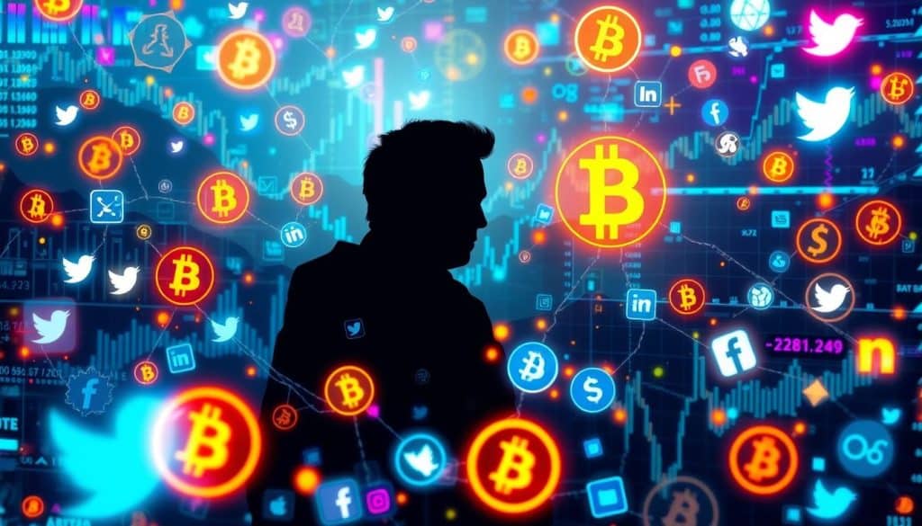 social media cryptocurrency impact