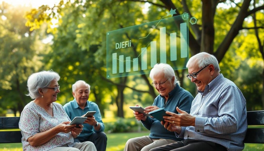 DeFi benefits for elderly