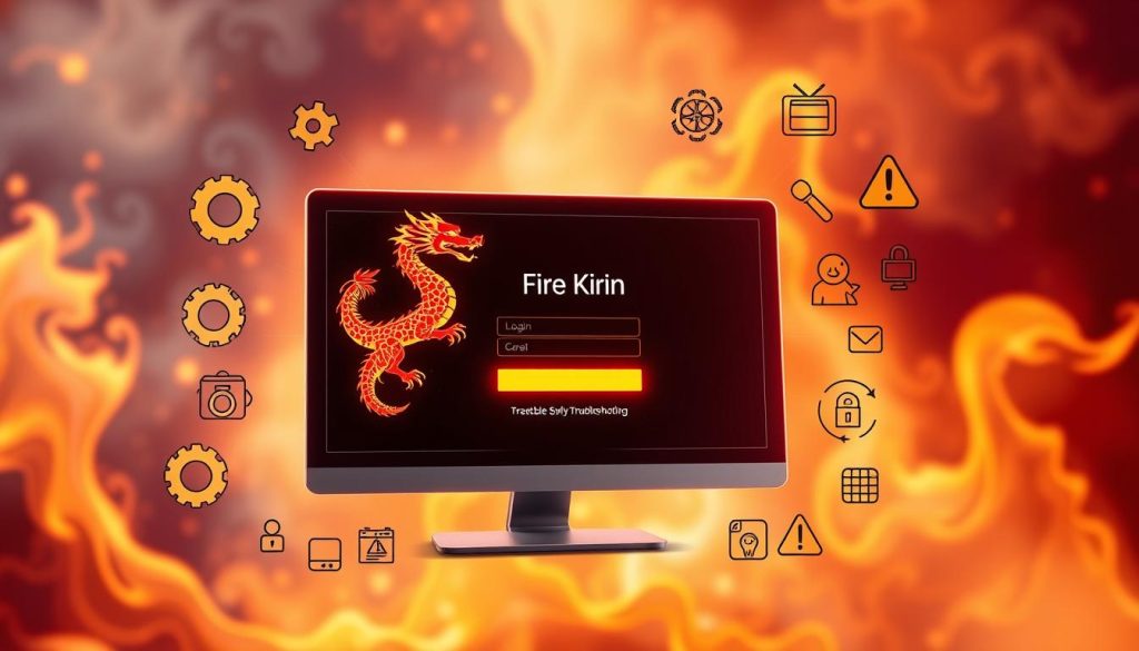 Fire Kirin web-based login system troubleshooting