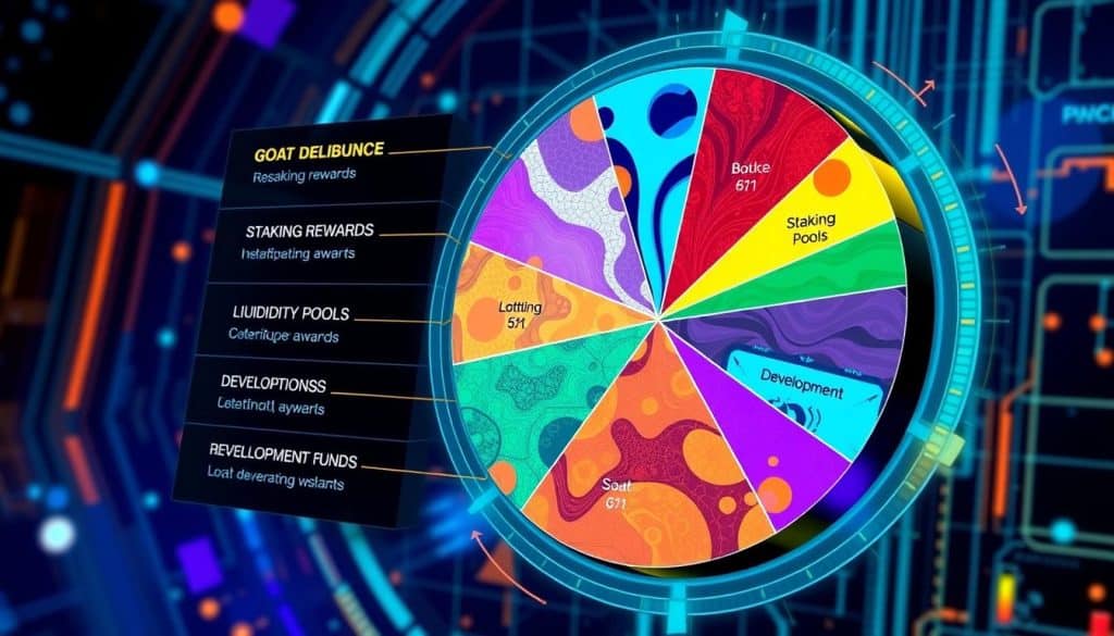 GOAT token distribution