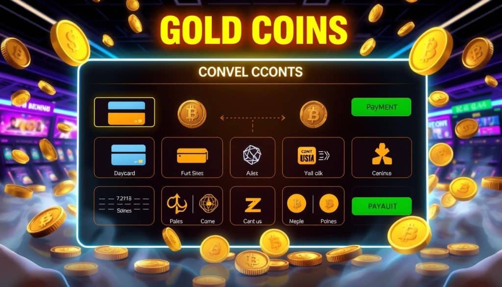 payment options for Gold Coins