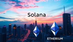 Solana hits record versus Ethereum fueled by AI memecoins