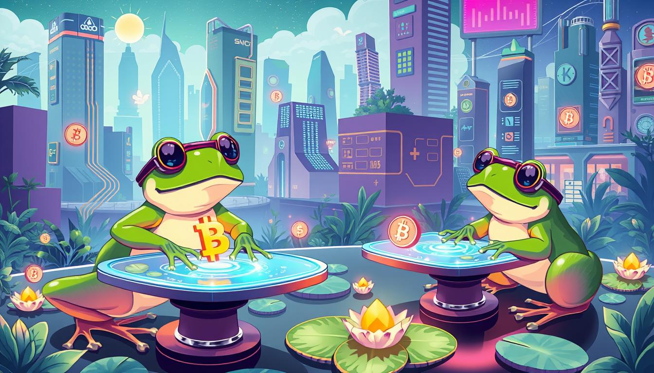 Frog-themed crypto innovations