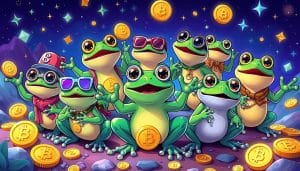 Most popular frog meme coins