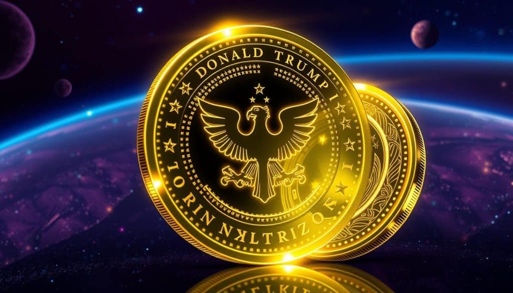 DONALD TRUMP token to the moon