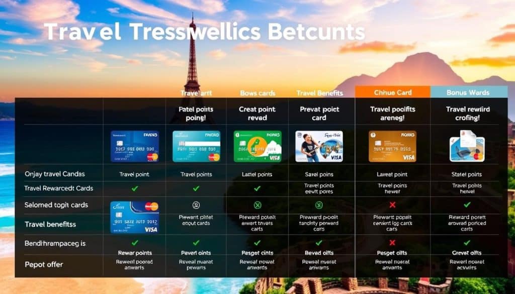 Travel Rewards Credit Cards Comparison