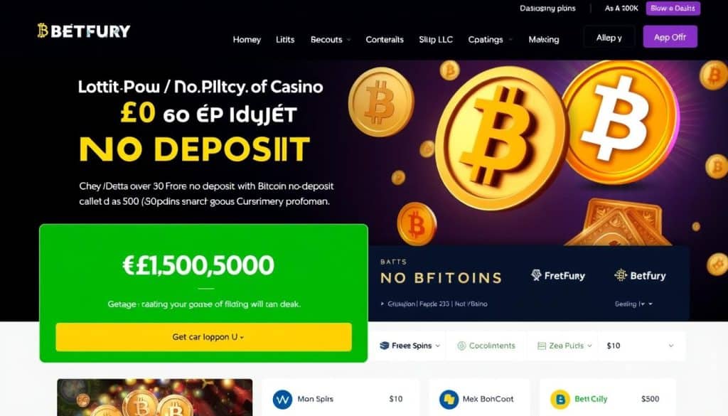 Betfury Bitcoin casino no deposit bonus