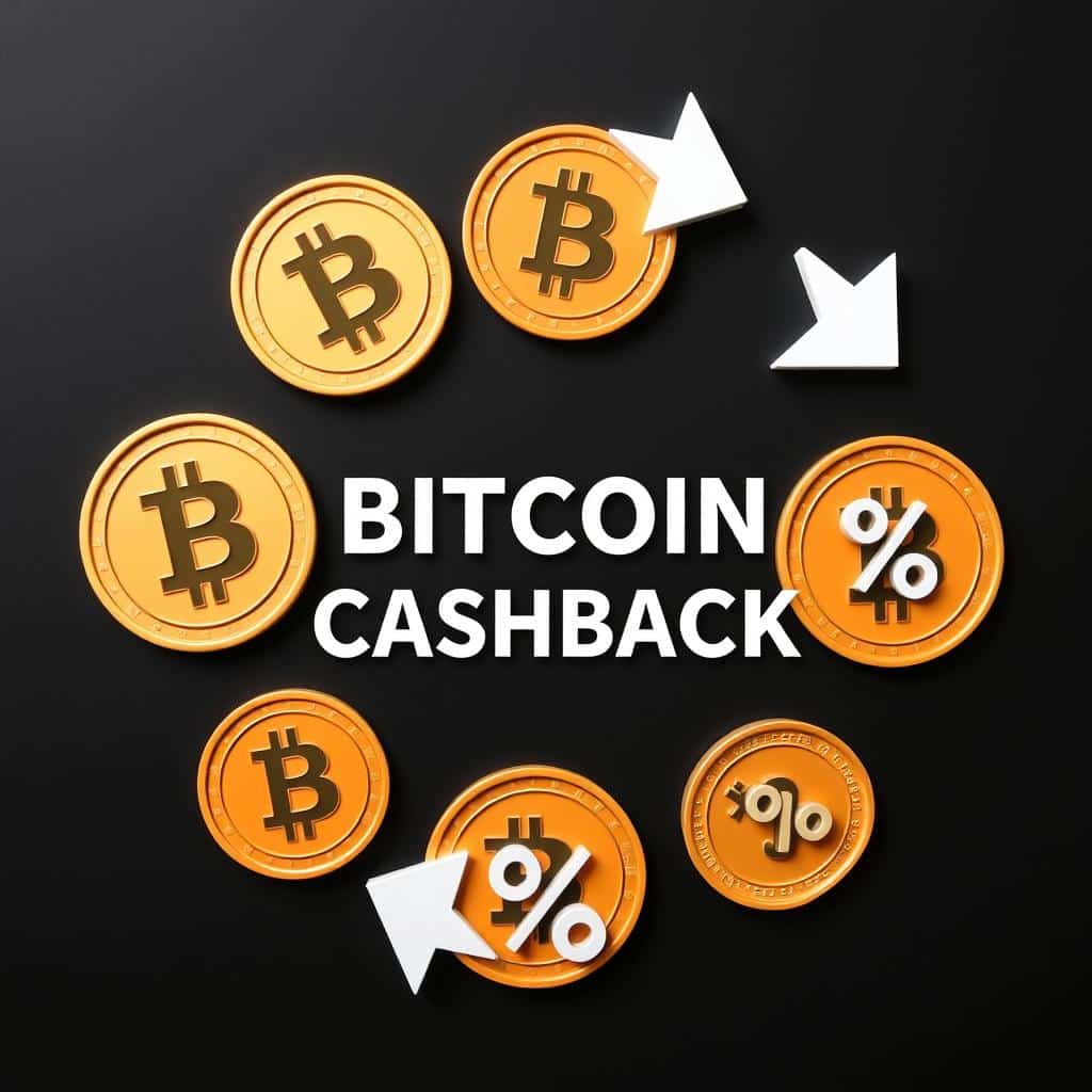 Cashback no deposit Bitcoin bonus concept