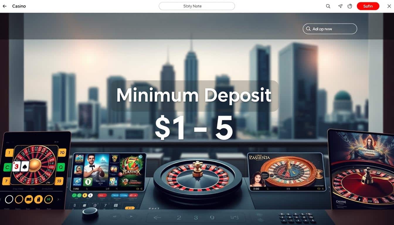Minimum Deposit Online Casinos