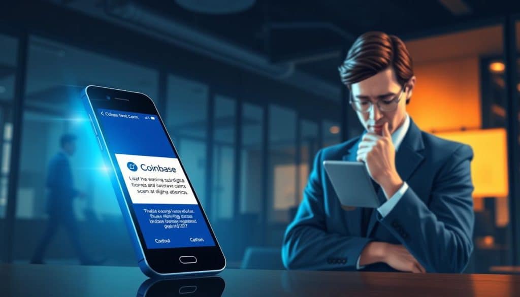 coinbase text scam