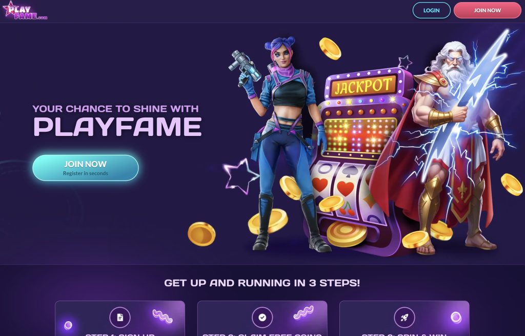 Best Sweepstakes Casinos USA 2026 — All 17 Sites Ranked 20 PlayFame Casino screenshot