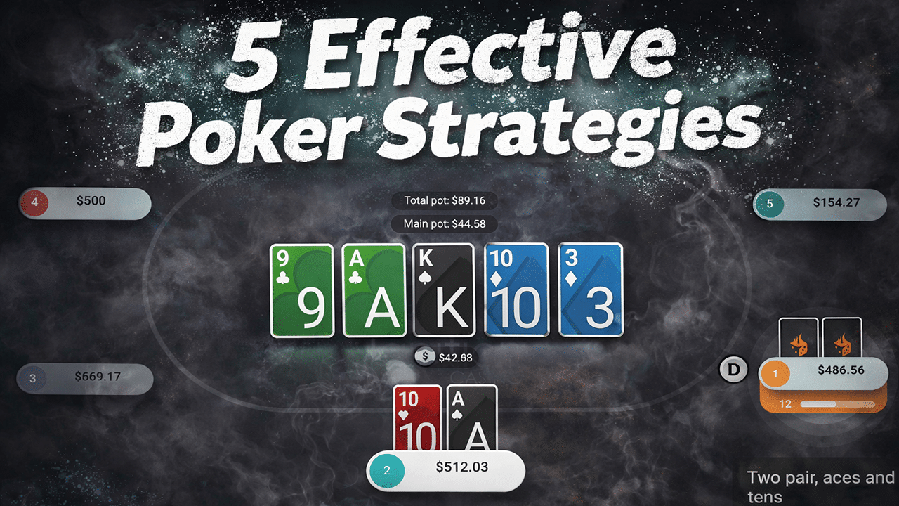 5 Simple Online Poker Strategies That Still Work Today