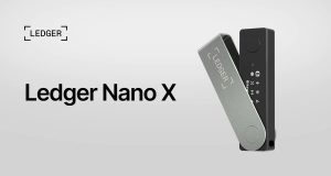 Ledger Nano X hardware wallet, official product photo from ledger.com