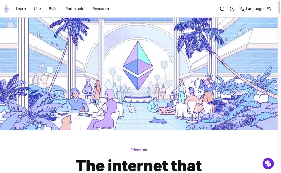 Top 5 Crypto Coins With High Return Potential in 2026 7 Ethereum.org official site screenshot