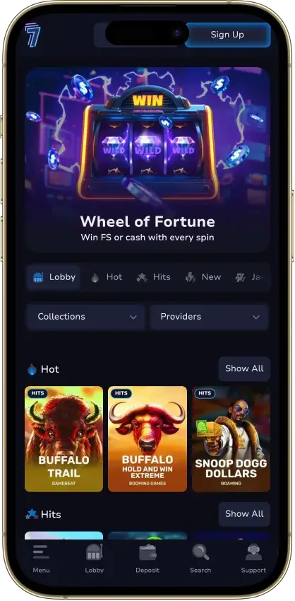 7Bit Casino casino app screenshot